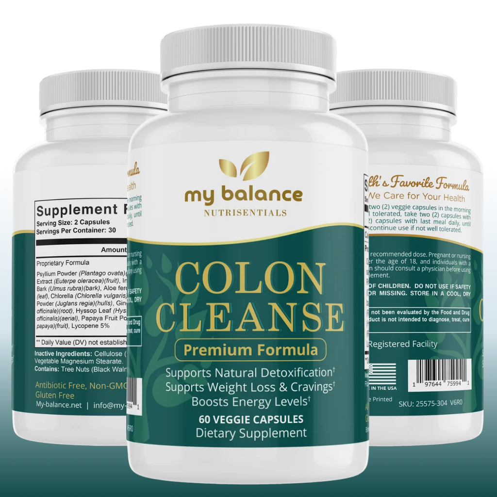 Colon Cleanse Supplement - Digestive Support - My Balance